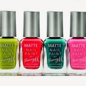 Wishlist Wednesday: Barry M Matte Nail Paint Summer Shades